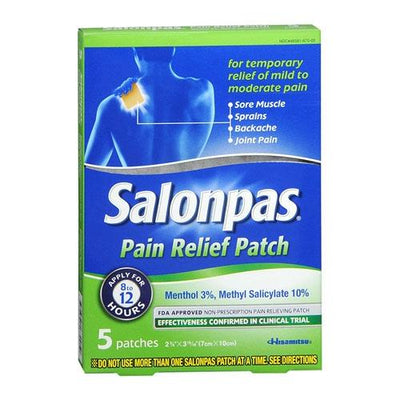 Salonpas Pain Relief Patch - Minty Scent (5 Count)