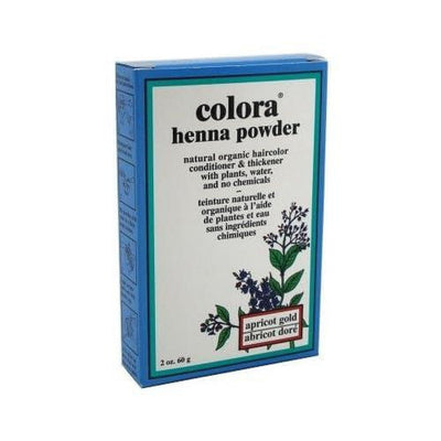 Colora Henna Powder Hair Color - Apricot Gold, 2 Oz