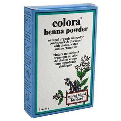 Colora Henna Powder Hair Color - Wheat Blonde, 2 Oz