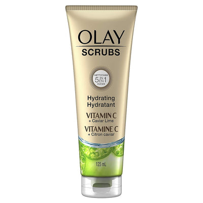 Olay Hydrating Vitamin C + Caviar Lime Scrub 125 Ml