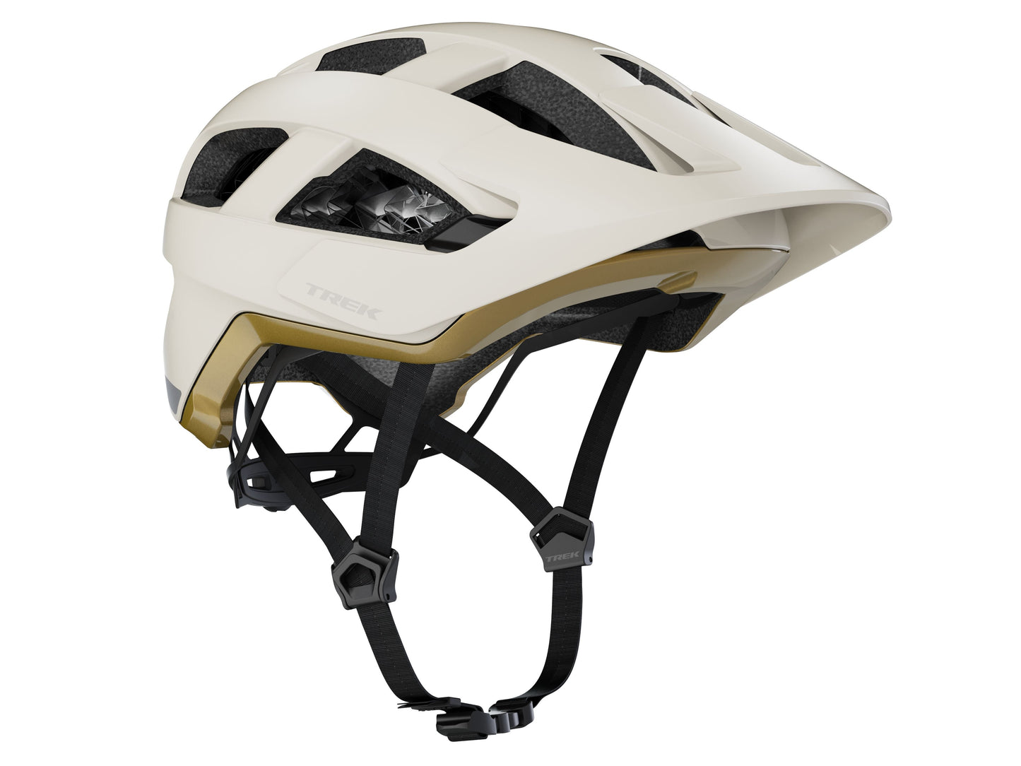 Casque Trek Quantum WaveCel Grande Ère Blanc/Or CPSC