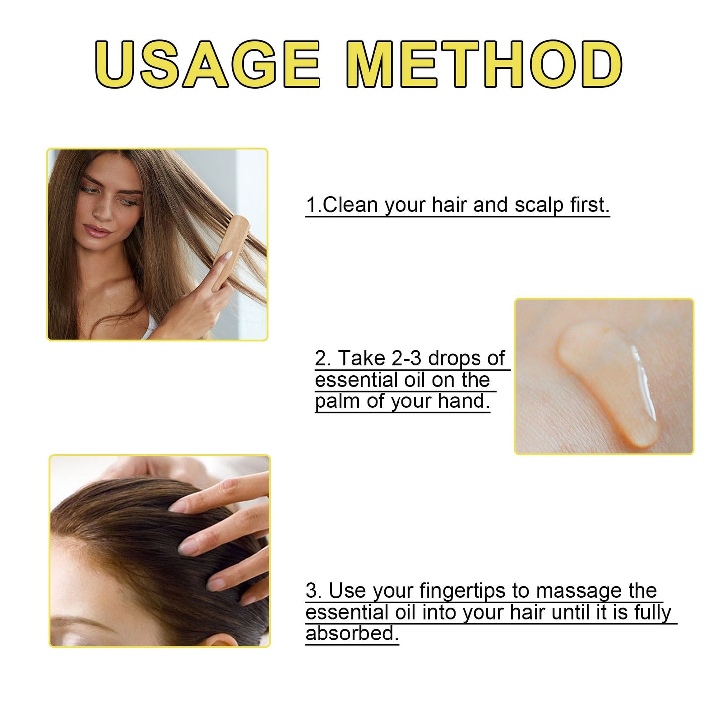 Hair Repair Oil Improves Ironing And Dyeing Dry Hair, Moistening And Smoothing Damaged Hair Fixing Essential Oil - Korvel