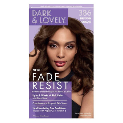 Dark and Lovely Fade Resist Hair Color - Brown Sugar 386