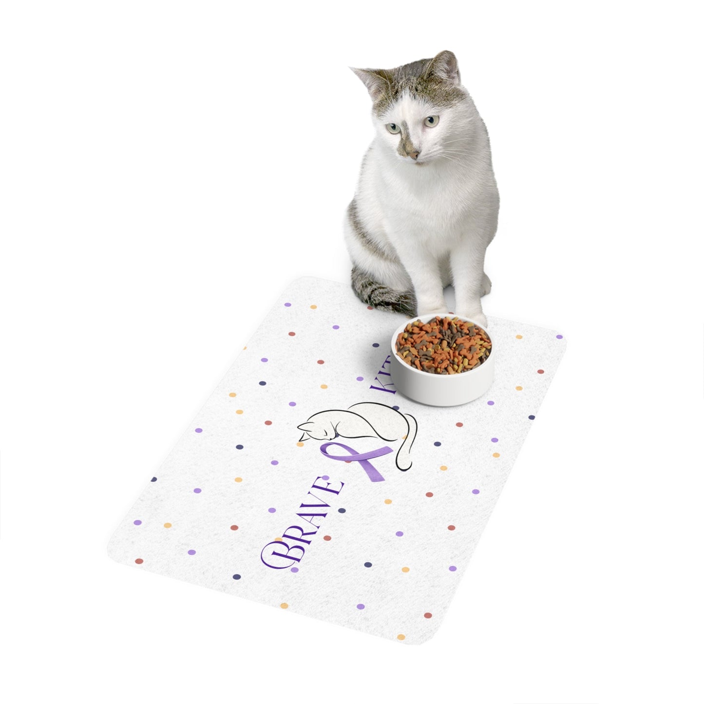 Alfombrilla para Comida de Gato Brave Epikitty