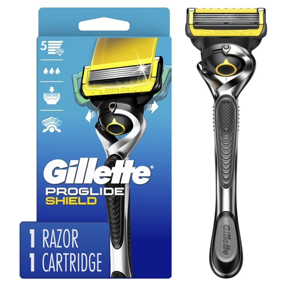 Gillette Pro Glide Shield Razor for Men with Blade Refill