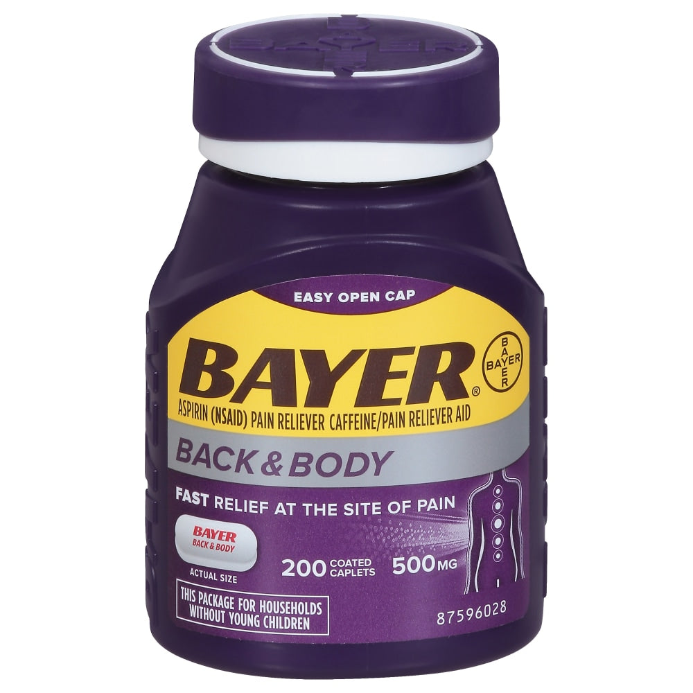 Bayer Back & Body Extra Strength Pain Reliever - 200 Count