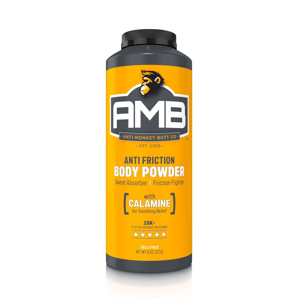 Anti Monkey Butt Friction Body Powder - 8 Oz