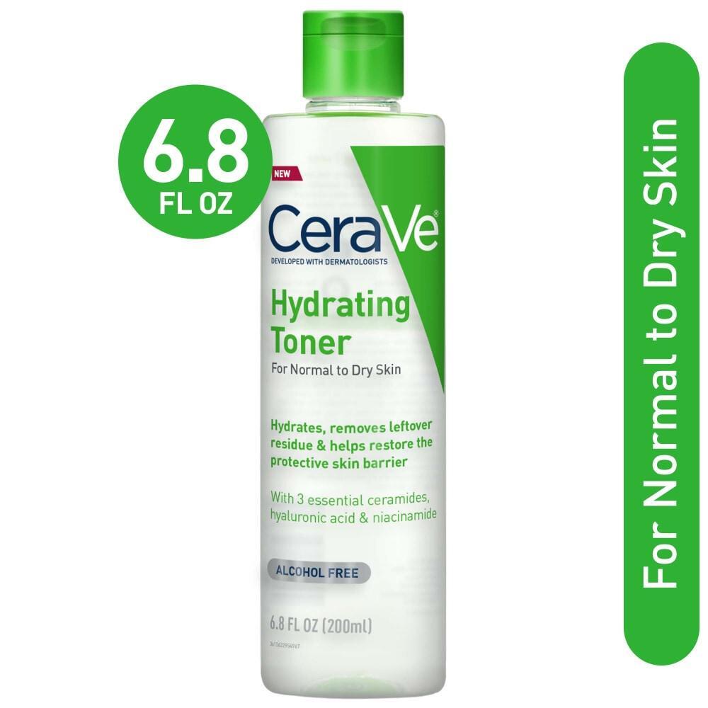 CeraVe Tonique Hydratant pour le Visage pour Peau Normale à Sèche, 6,8 Oz