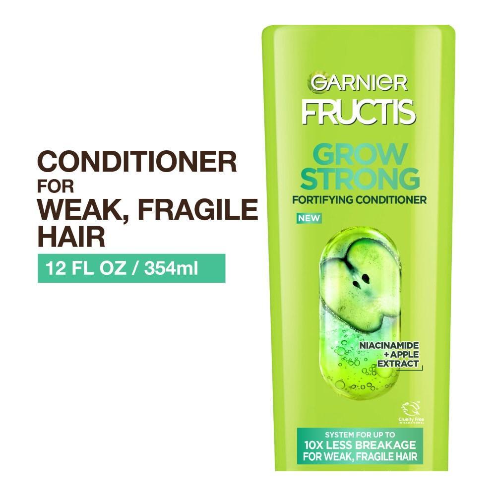 Après-shampoing Fructis Garnier Grow Strong pour des cheveux plus sains et plus brillants