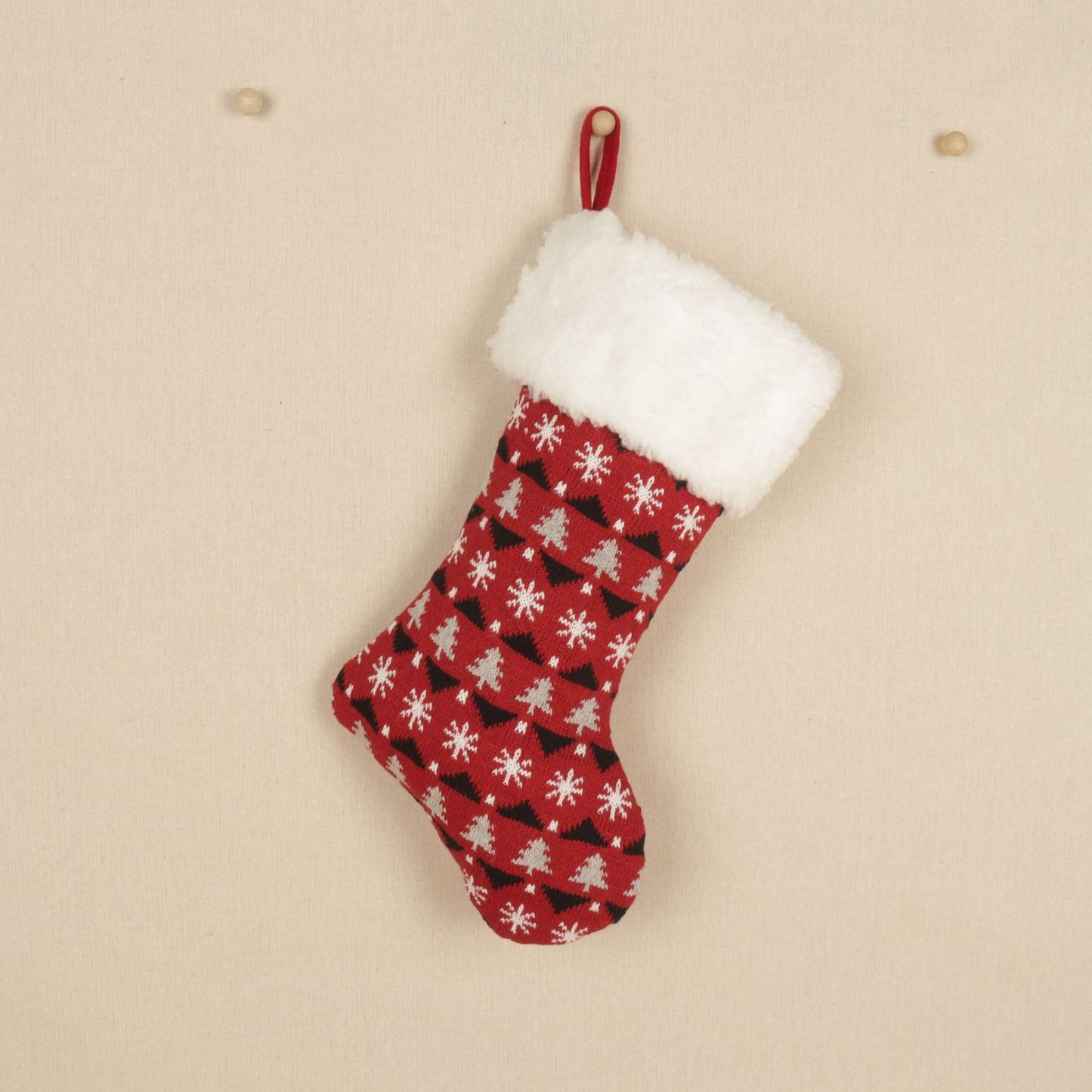 Calcetines de Navidad de Punto Hechos a Mano - Decoración Festiva