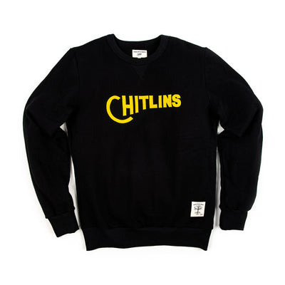 Cotton Club - Chitlins Sweatshirt in Black & Gold - Korvel
