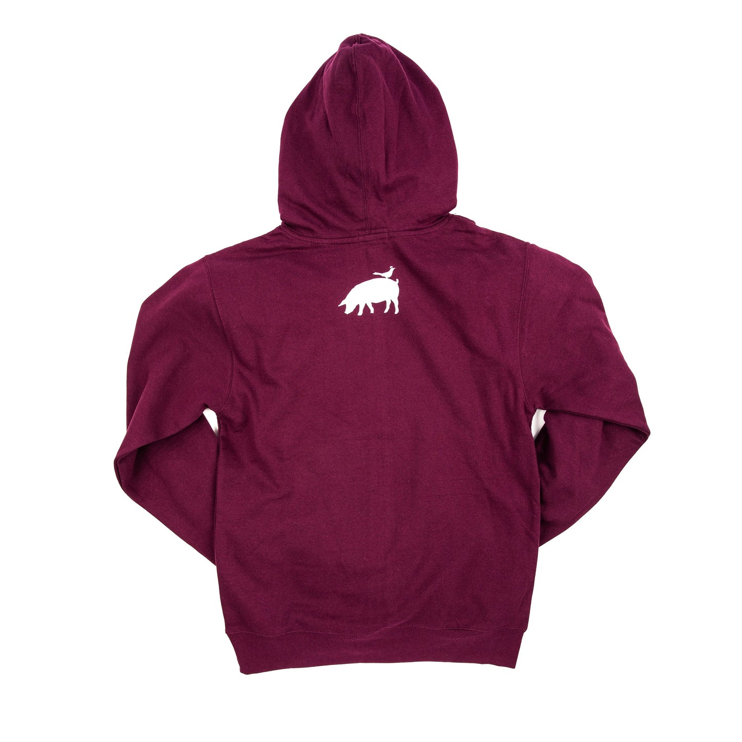 Chitlins Inspired Maroon Hoodie - Embrace Creativity - Korvel