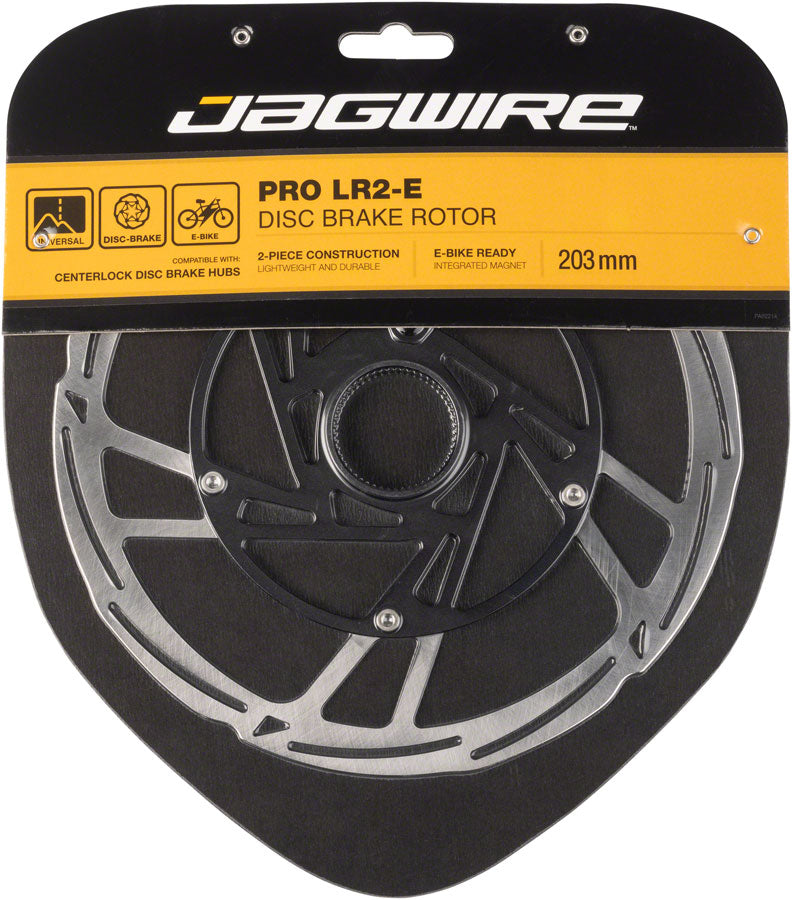 Jagwire Pro LR2-E Ebike Disc Brake Rotor Magnet - 203mm Center Lock