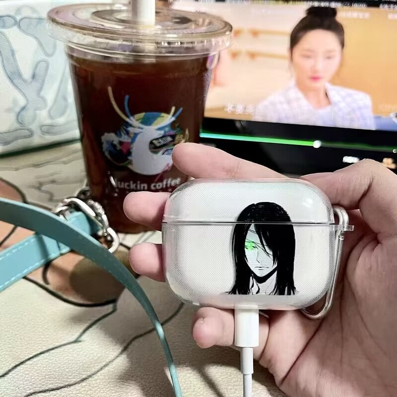 Attack on Titan adult Eren suitable for airpodspro2 protective cover Apple 3 Bluetooth headset set animation - Korvel