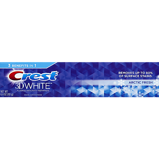 Crest 3D White Arctic Fresh Pasta de Dientes Blanqueadora - 6.4oz