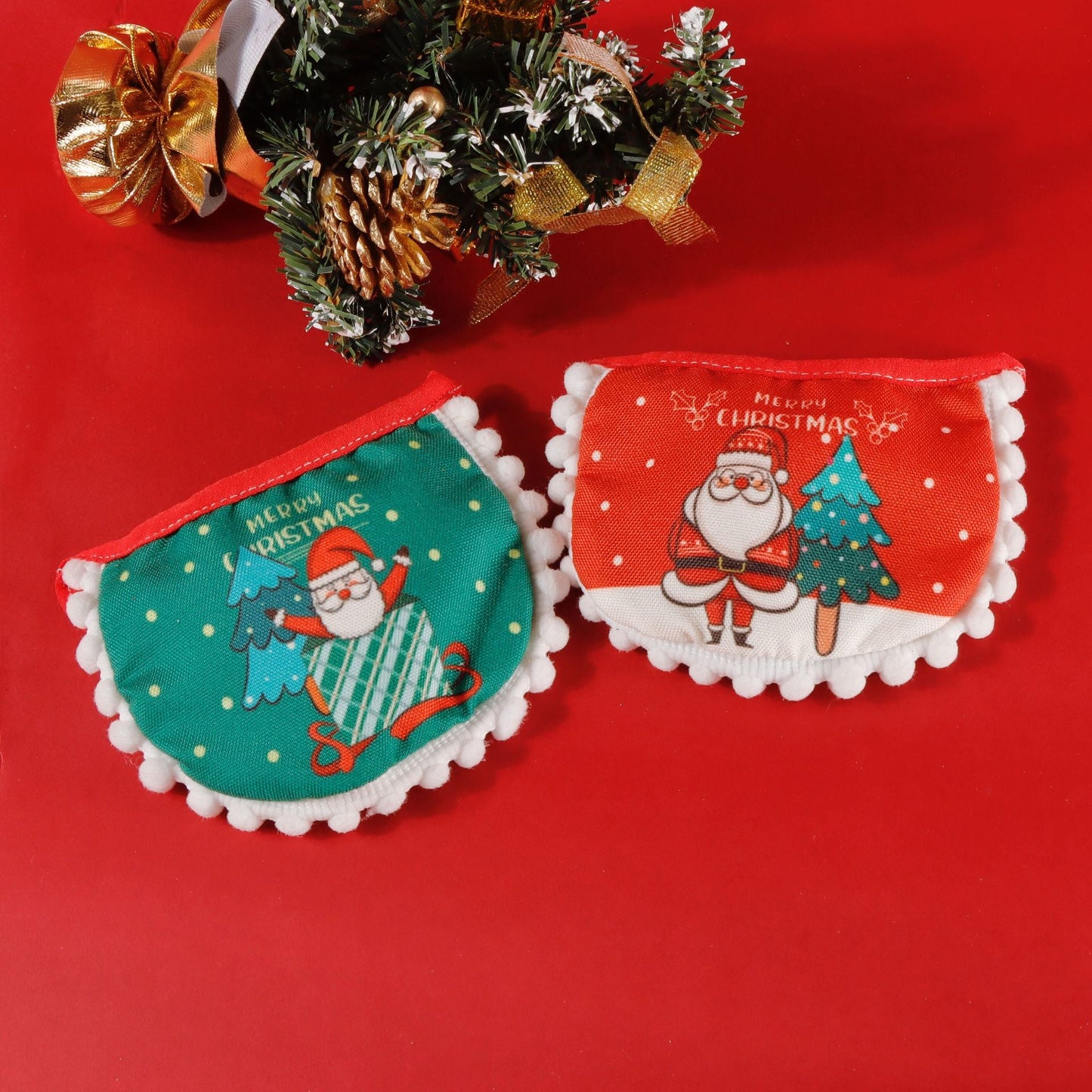Ensemble de Costume Festif pour Animaux de Compagnie pour Célébrations de Noël