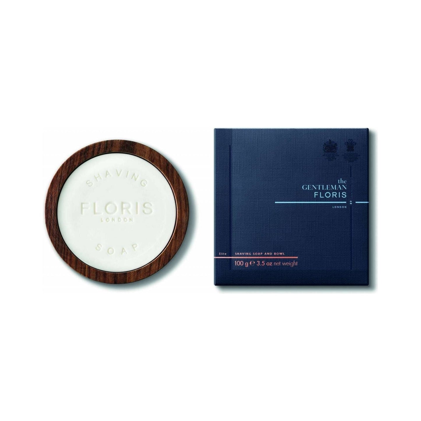 Jabón de Afeitar Elite de Floris London en Tazón de Madera - 100g