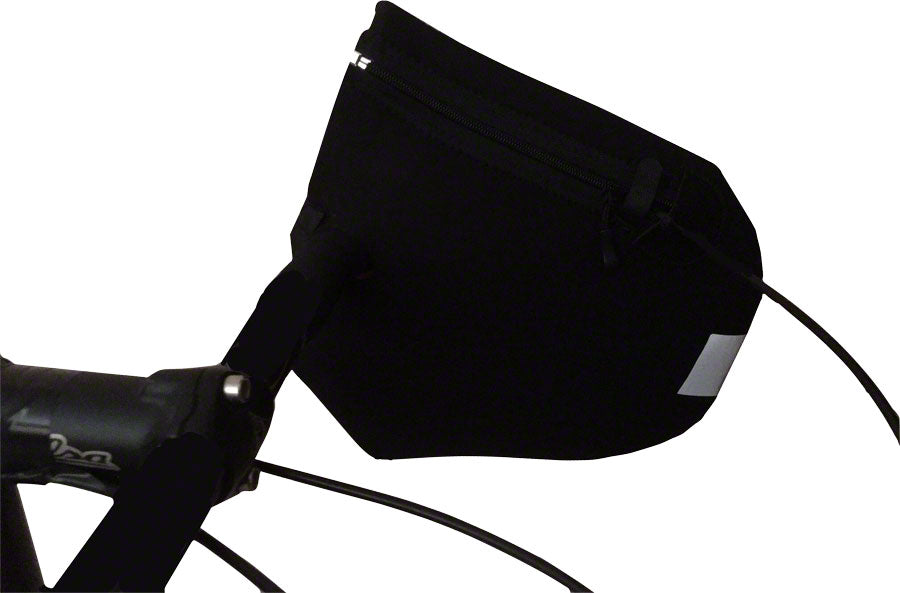 Bar Mitts Dual Position Road Pogie Handlebar Mittens - Black