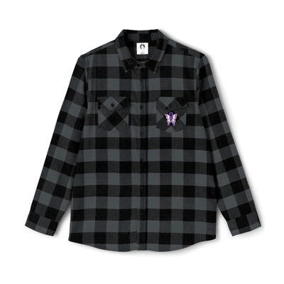 Camisa de Franela Unisex Mariposa de Epilepsia
