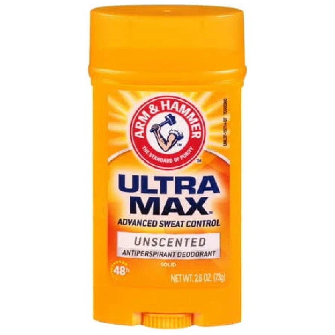 Arm & Hammer Ultra Max Solid Antiperspirant Deodorant - Unscented