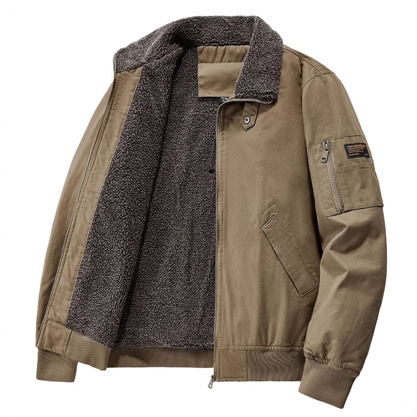 Premium Winter Fleece Cotton Coat for Men