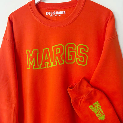 MARGS Printed Sweatshirt - Customizable Cuff Options