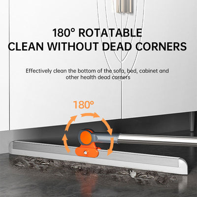 Magic Broom, Water Scraper, Mop, Bathroom Floor Scraper, Household Bathroom Floor Scraper, Wet and Dry Dual Purpose Broom - Korvel