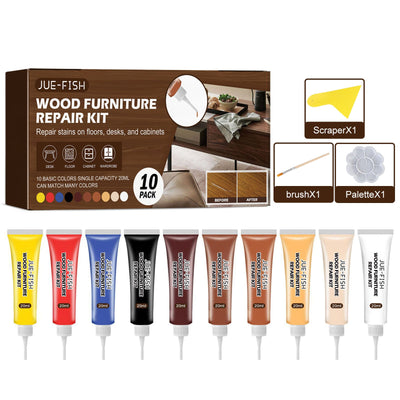 Wood Furniture Repair Kit Furniture Beauty Repair Material Repair Faded Touch Up Kit - Korvel