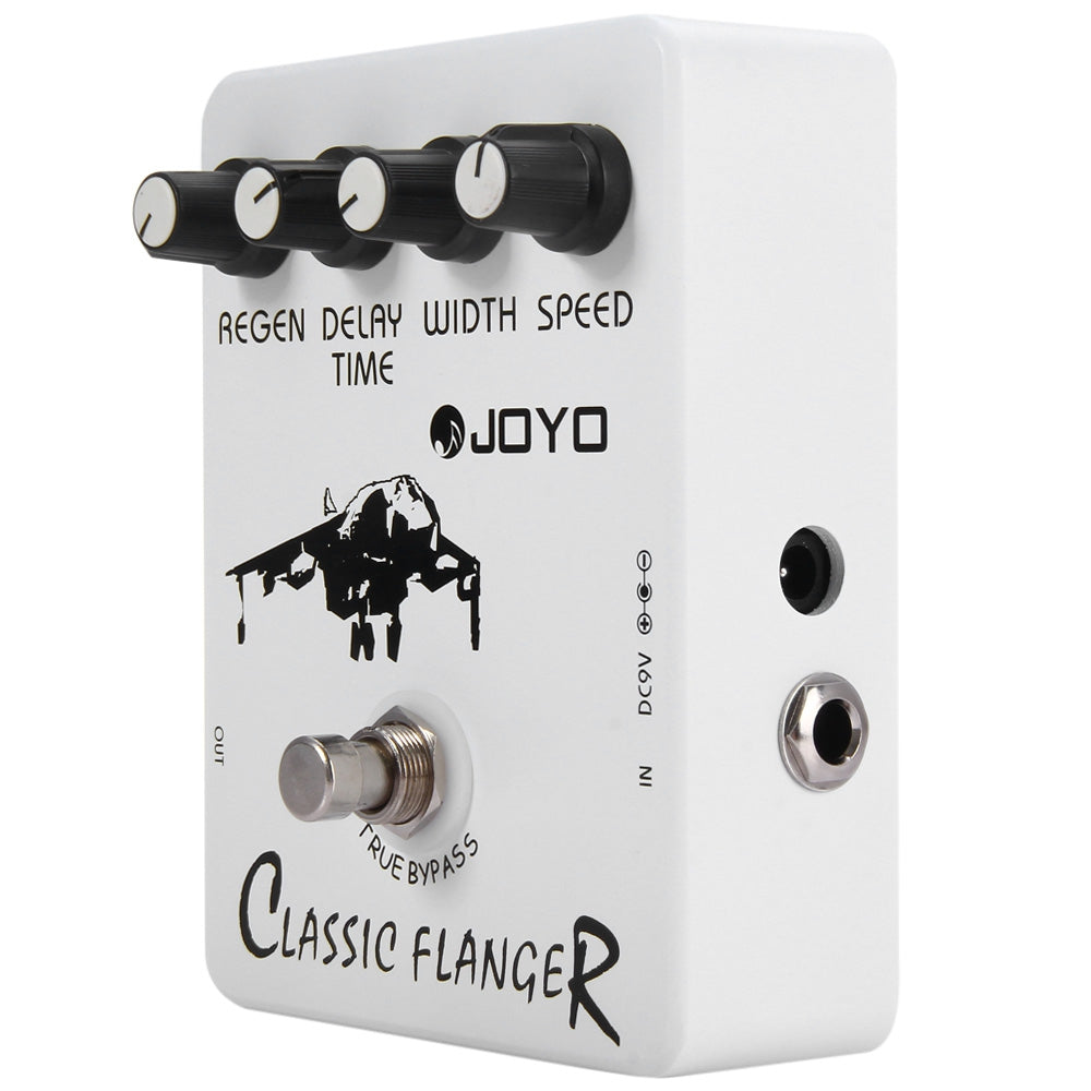 JOYO JF - 07 True Bypass Design Vintage Phase Guitar Effect Pedal with 4 Adjustable Knobs - Korvel