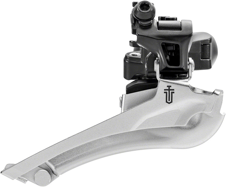 microSHIFT Sword BLK Front Derailleur - 9-Speed Double 46-52t