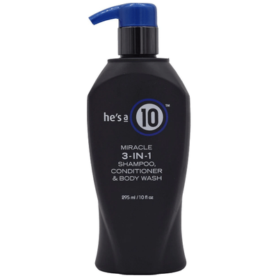 It's a 10 He's A 10 Miracle 3-In-1 Shampoo, Conditioner & Body Wash