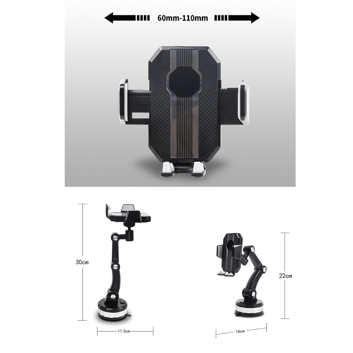 Universal Large Truck Suction Cup Mobile Phone Holder