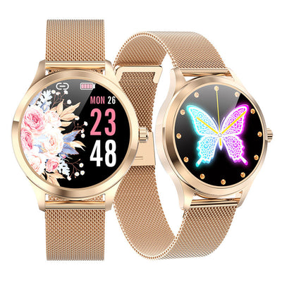 LW07 Women's Bluetooth Smart Band New Blood Pressure Heart Rate IP68 Blood Oxygen Physiological Reminder - Korvel
