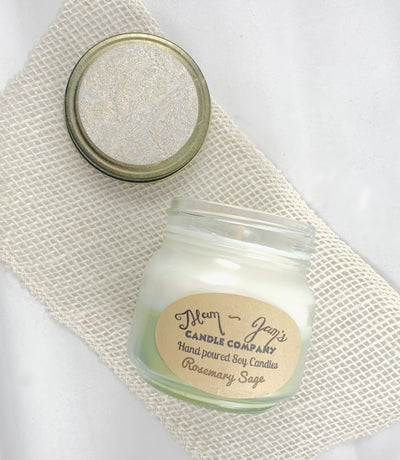 Rosemary Sage Soy Candle – Fresh & Herbal Scent | Mam Jam’s - Korvel