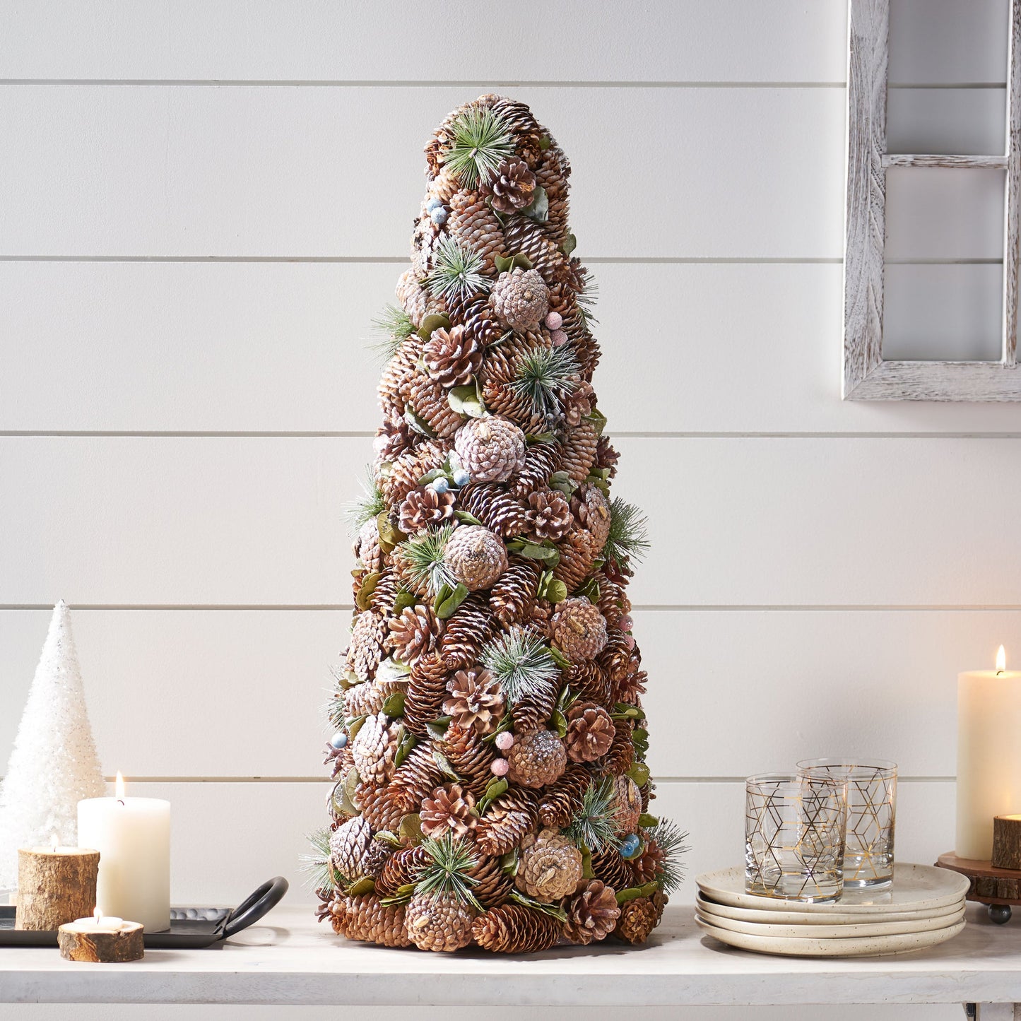 PINE CONE TABLE TOP TREE - Korvel