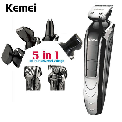 Rechargeable Multifunctional Electric Hair Clipper & Trimmer