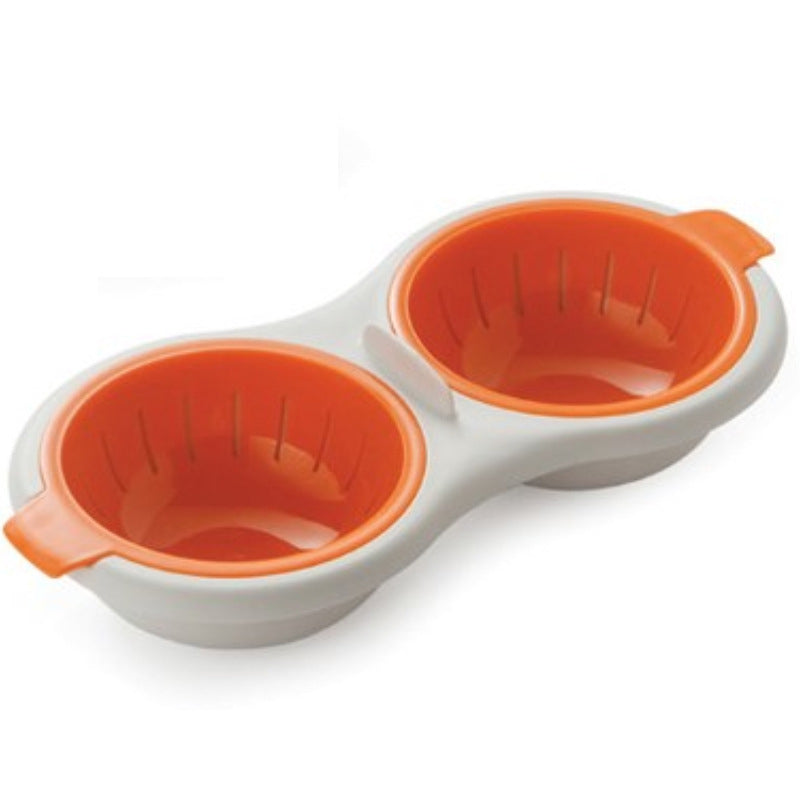 Mini cuiseur à œufs Twin - Gadget de cuisine à double couche
