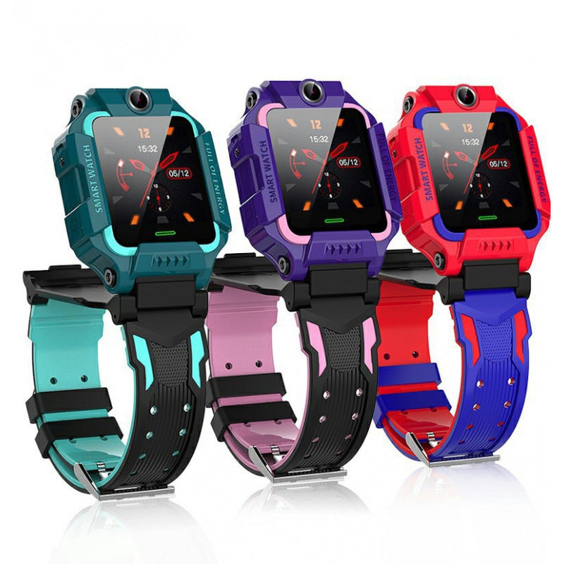 Children's Smart Phone Watch Waterproof Q12 English Multi Language GPS Positioning - Korvel