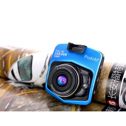 Original Podofo A1 Mini Car DVR Camera Dashcam Full HD 1080P Video Registrator Recorder G-sensor Night Vision Dash Cam - Korvel