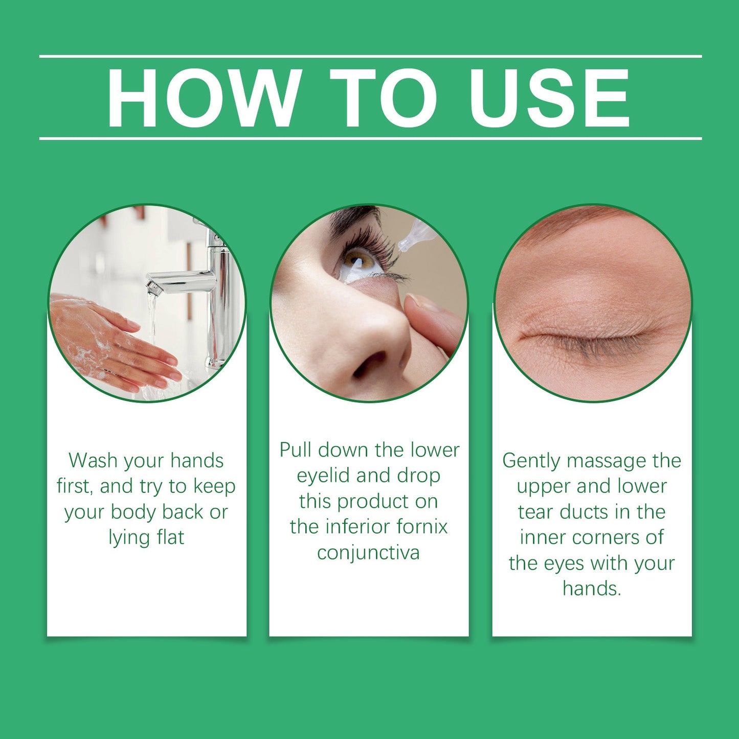 Eye Care Solution Relieves Dryness, Soothes Moisture And Keeps Your Eyes Comfortable Portable Eye Care Drops - Korvel