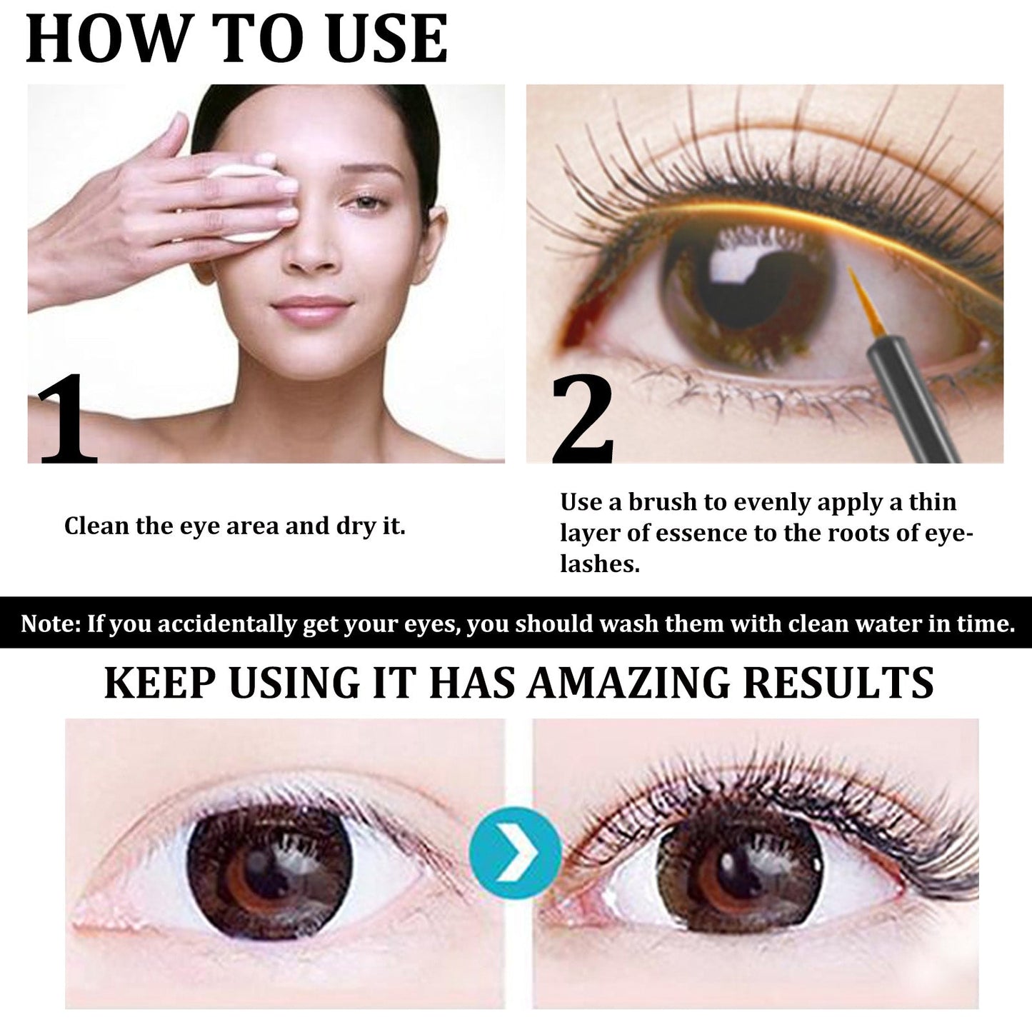 Natural Eyelash Serum for Enhanced Beauty