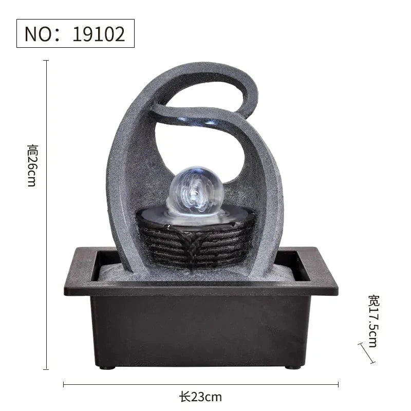 Elegant Water Fountain Decoration for Home & Office