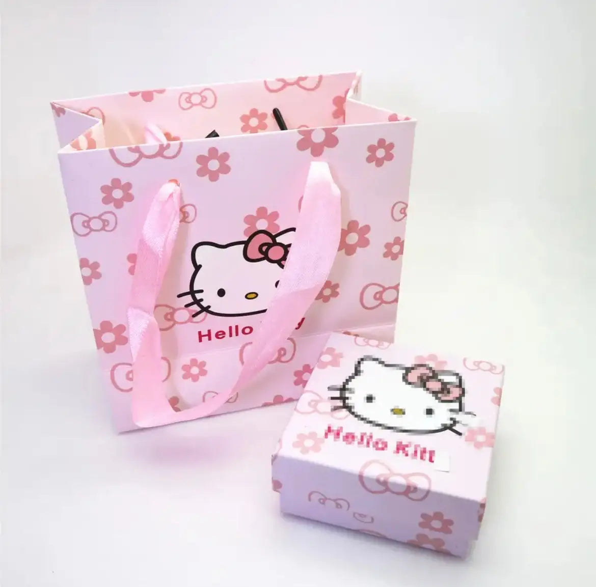 Ensemble de bagues assorties Kitty Kawaii