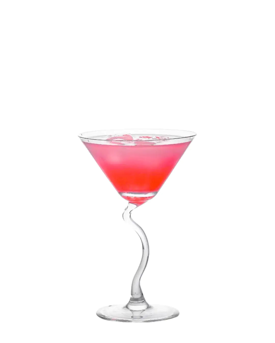 Bent Cocktail Glass - Modern Elegance for Your Home Bar