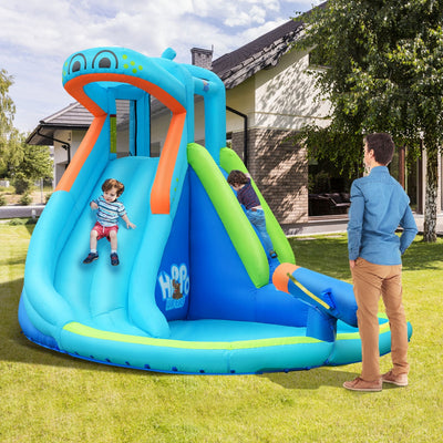 Piscina Inflable con Splash y Tobogán