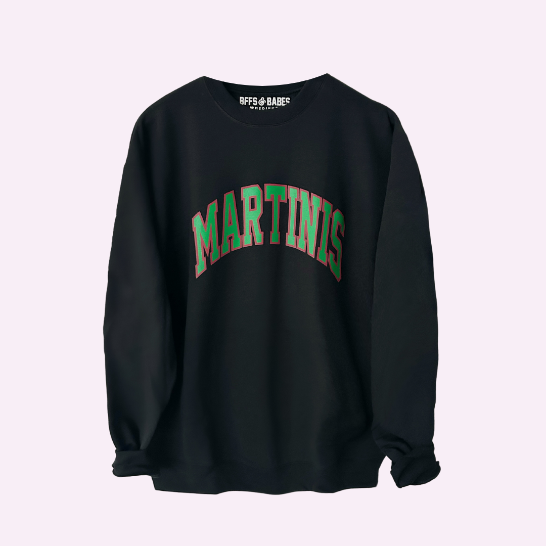 Sudadera MARTINIS con puño personalizable