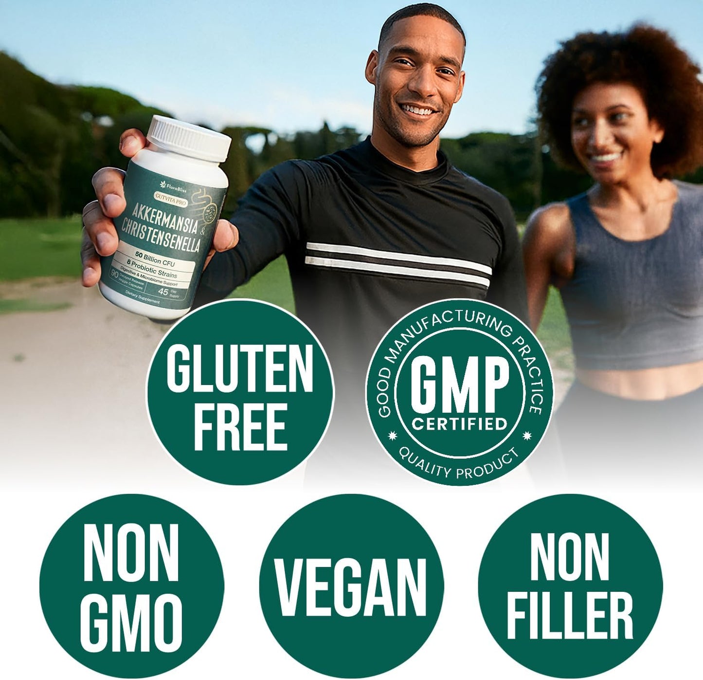 Premium Probiotic Blend with Cranberry Extract - 50 Billion CFU