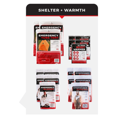 WSK 5-Person 72-Hour Emergency Survival Bucket Kit - Korvel