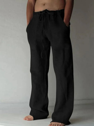 Men's Plus Size Drawstring Loose Fit Joggers