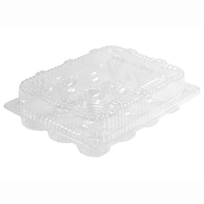 Plastic - 12 Cavity Mini Cupcake Carrier - Korvel